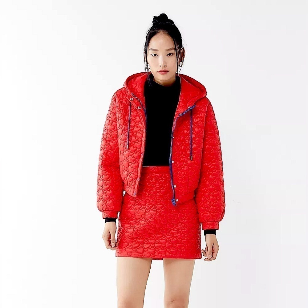 Urban Outfitters Queen of Hearts quilted jacket